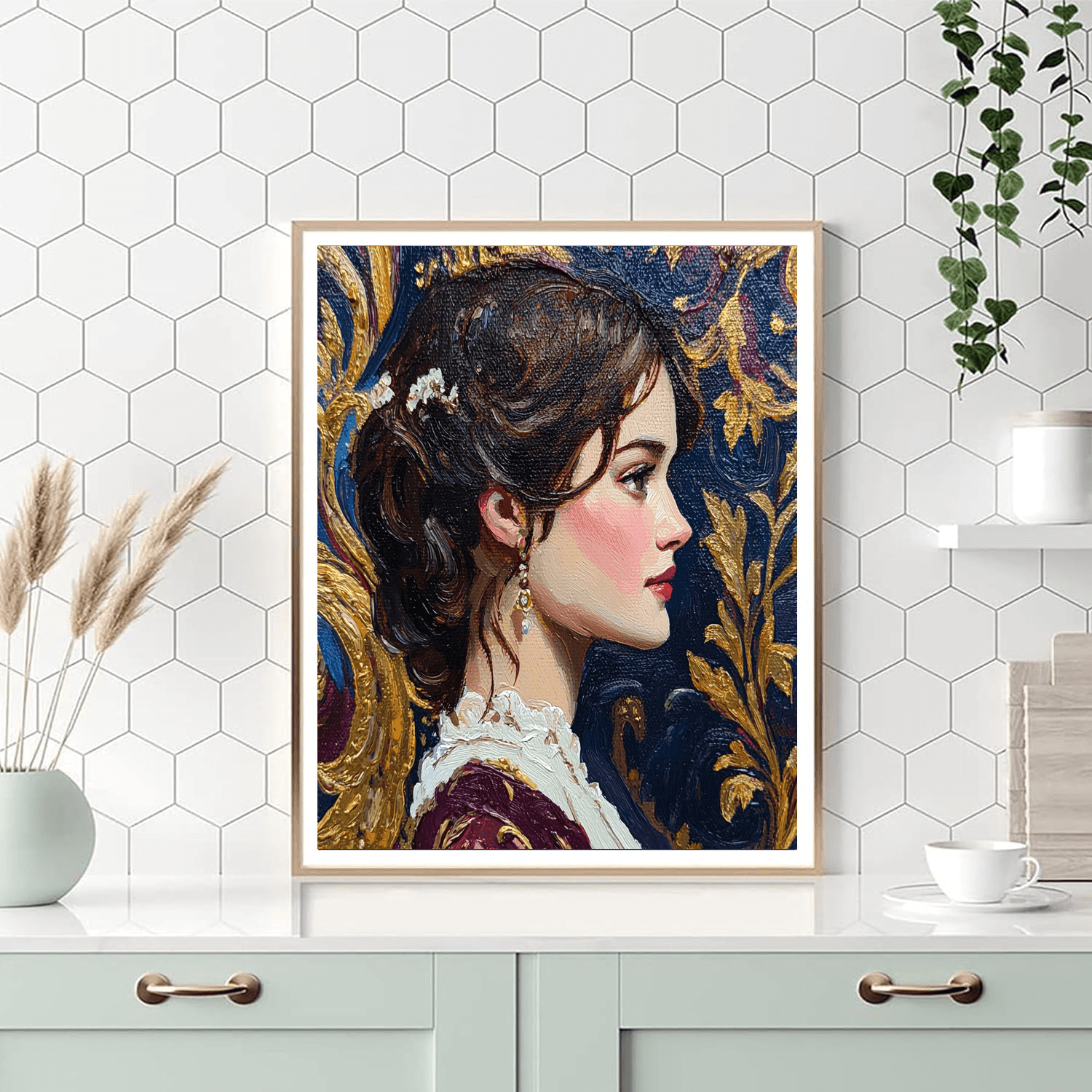 John Singer Sargent Inspired Vintage Portraits  Painting By Numbers Kit