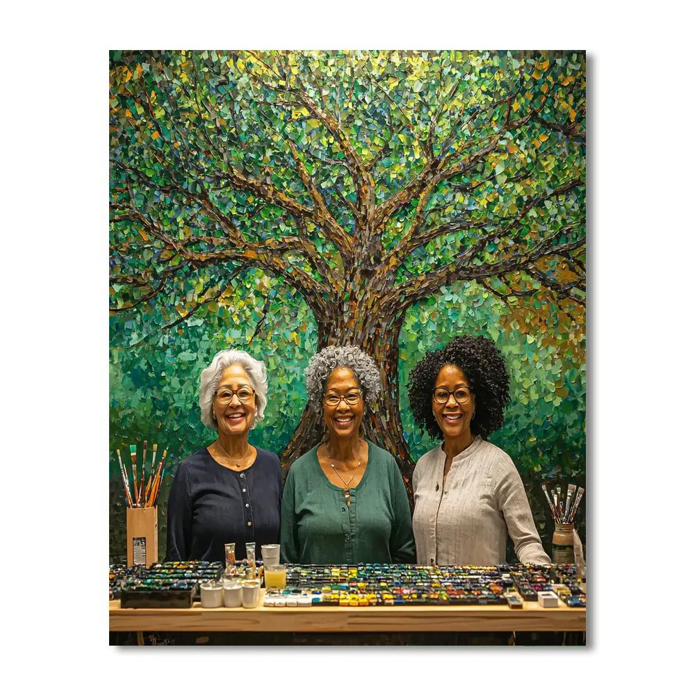 Harmony Of Generations Number Painting