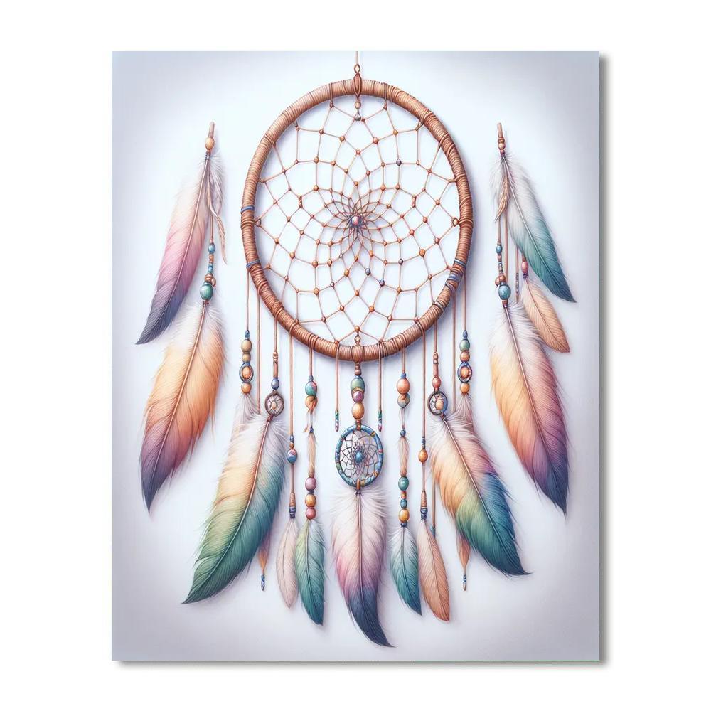 Intricate Dream Catcher Painting By Numbers Kit