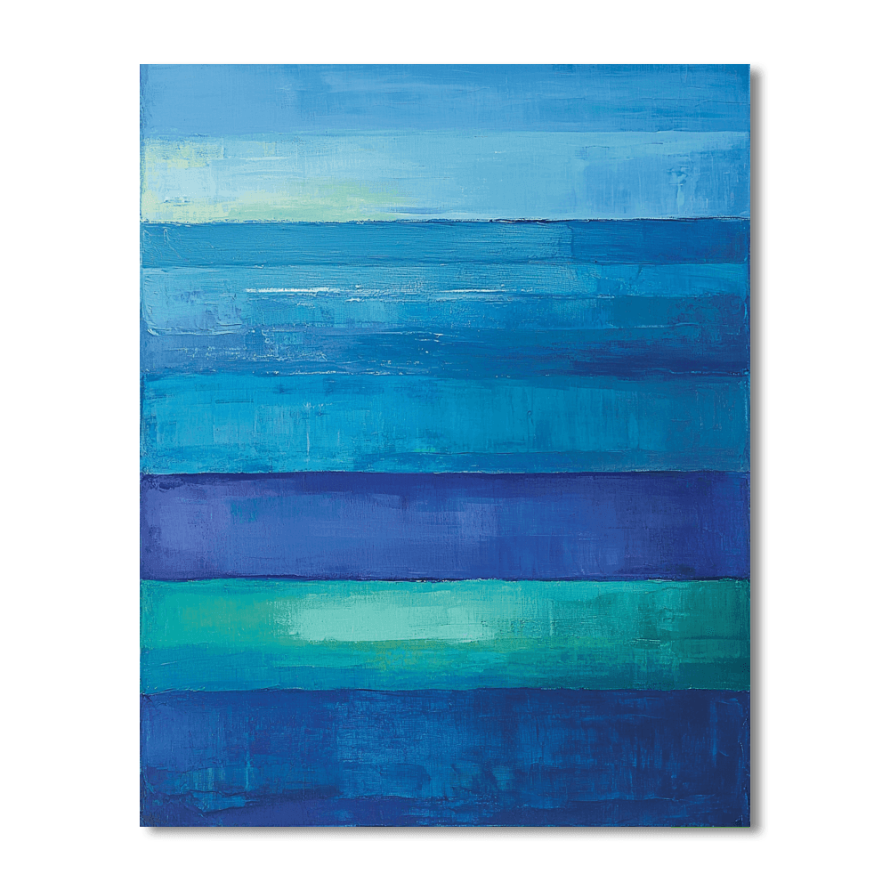 Mark Rothko Inspired Rothko's Ocean Depths  Paint By Numbers Kits