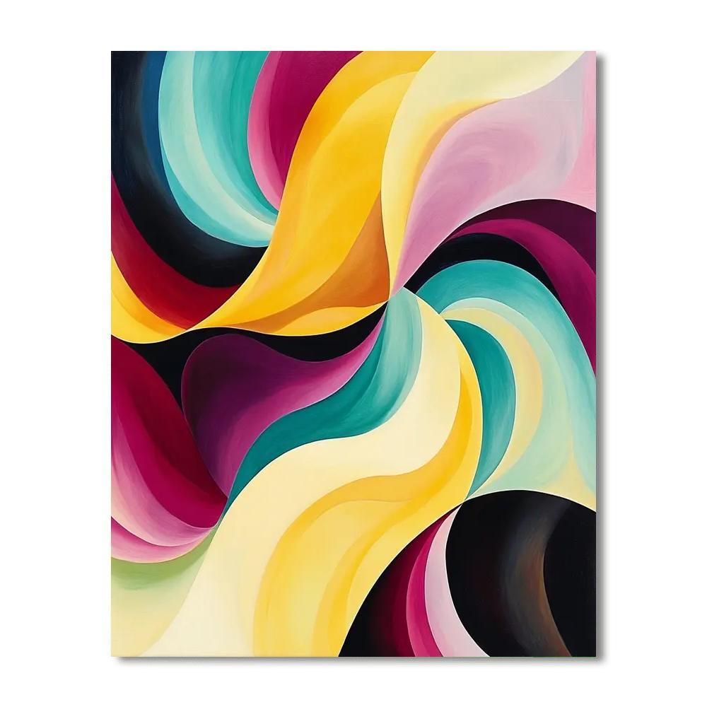 Paul Klee Inspired The Essence Of Motion  Paint By Number