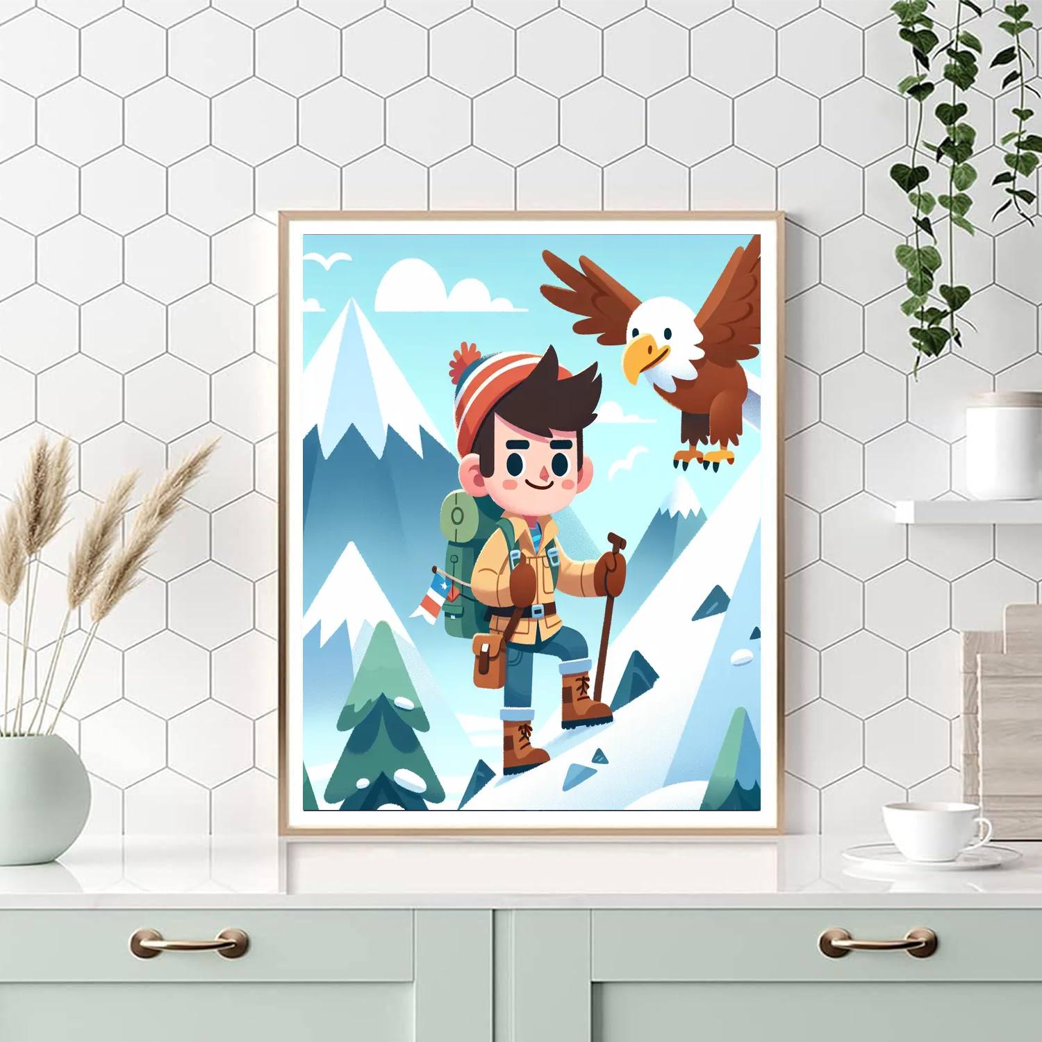 Mystical Mountain Adventure Paint By Numbers Kits