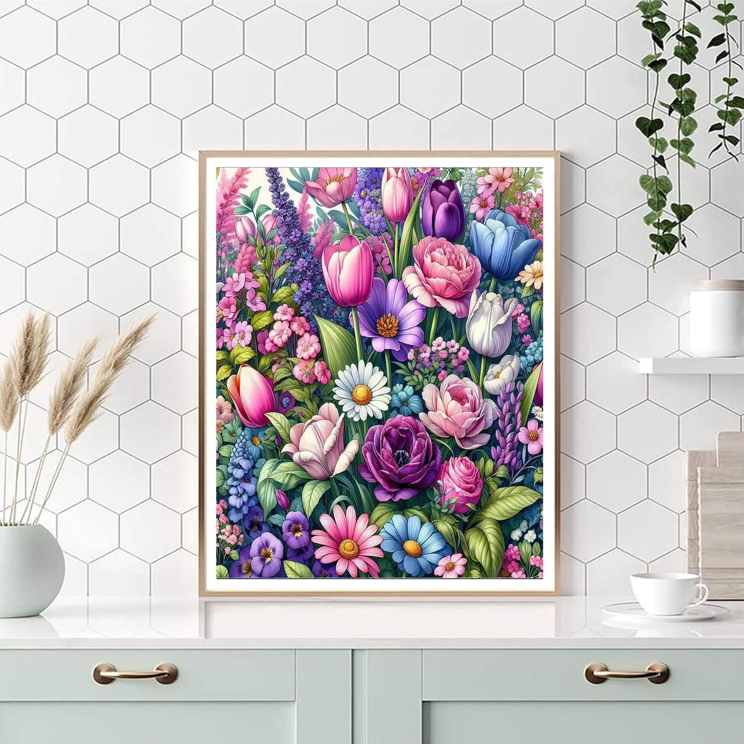 Magical Garden Escape Numbered Painting Kits