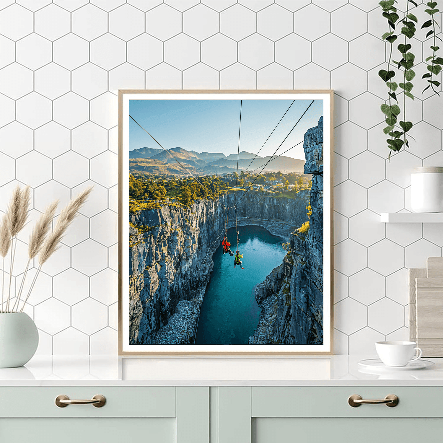 Zip World Velocity 2 - Penrhyn Quarry, Wales Painting Number Kit