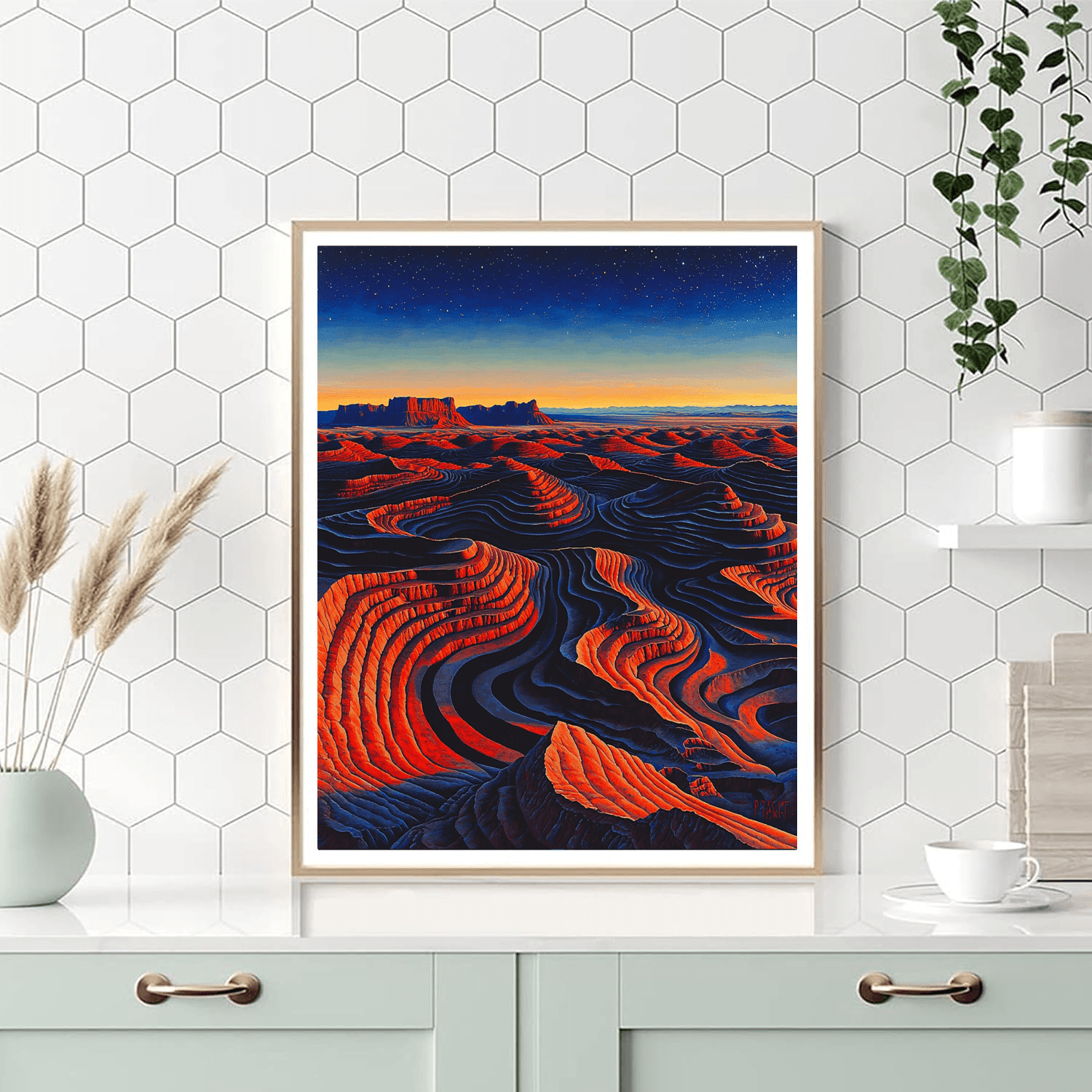 Valley Of The Moon - San Pedro De Atacama Numbered Painting Kits