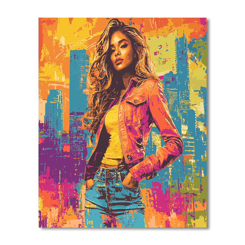 Zendaya: Dancing Through Time From Spider-man To Stardom Painting Number Kit