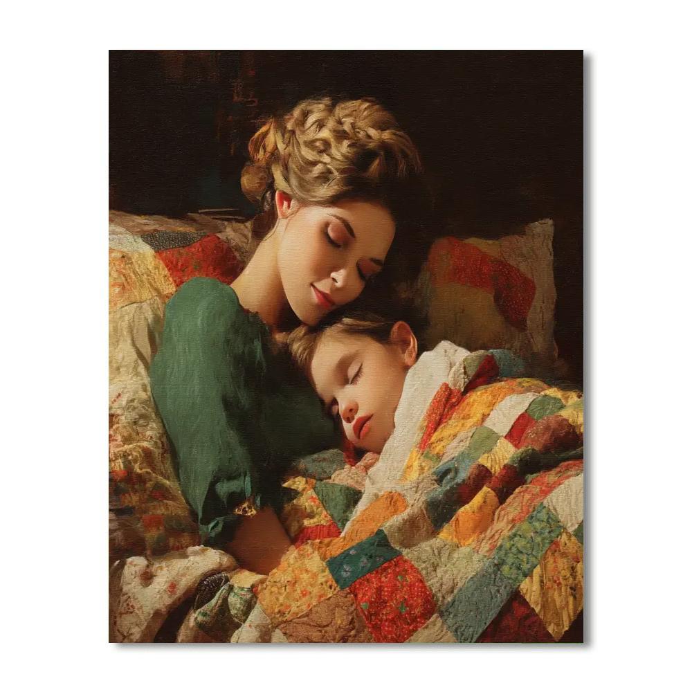 The Quilt Of Love Paint By Color