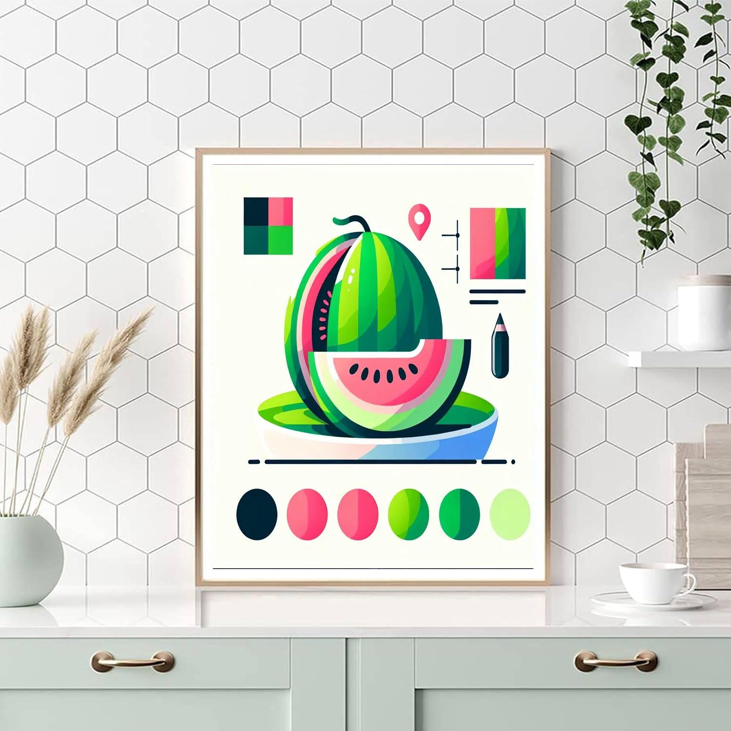 Mellow Melons Paint By Numbers Kits