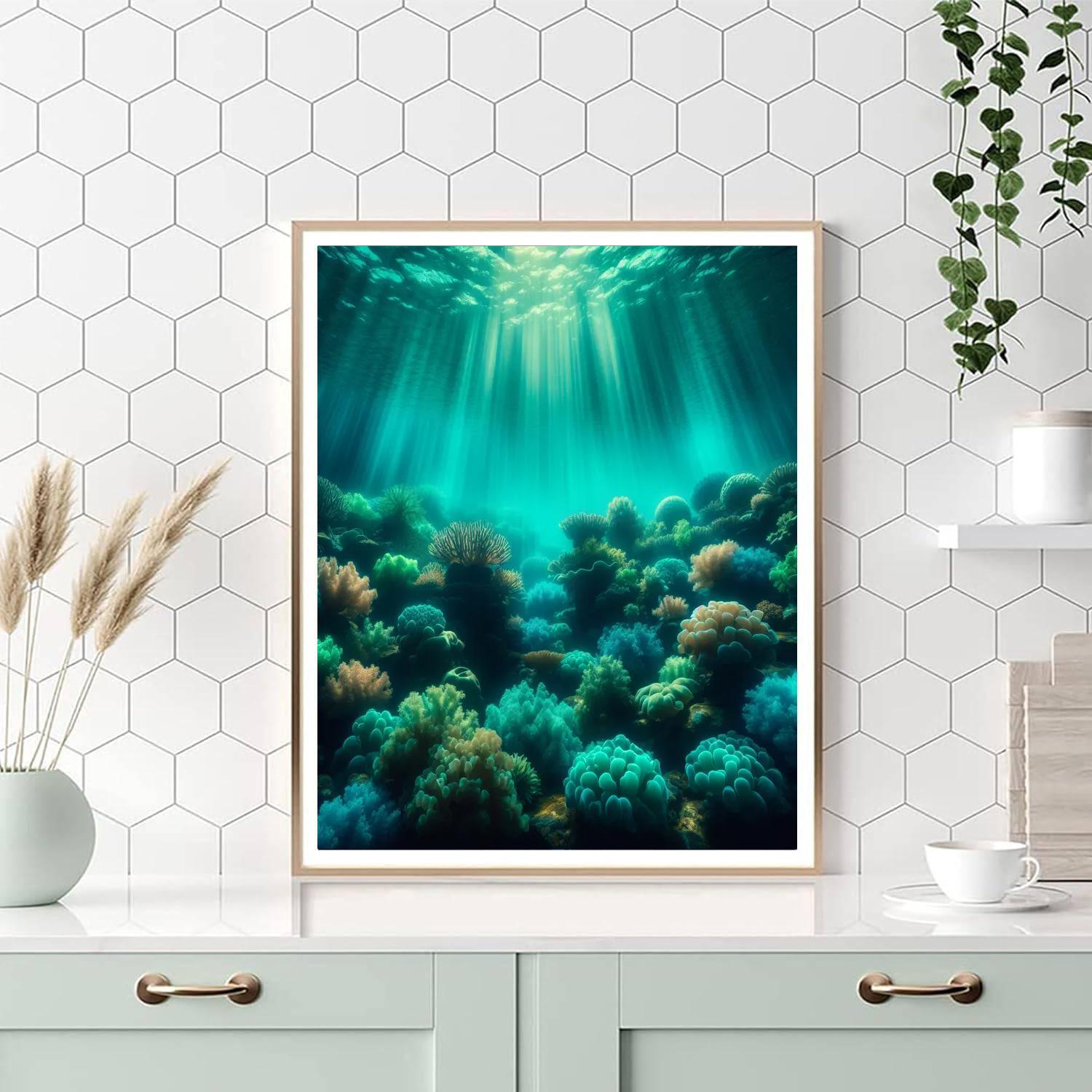 Aqua Harmony Paint By Numbers Kits