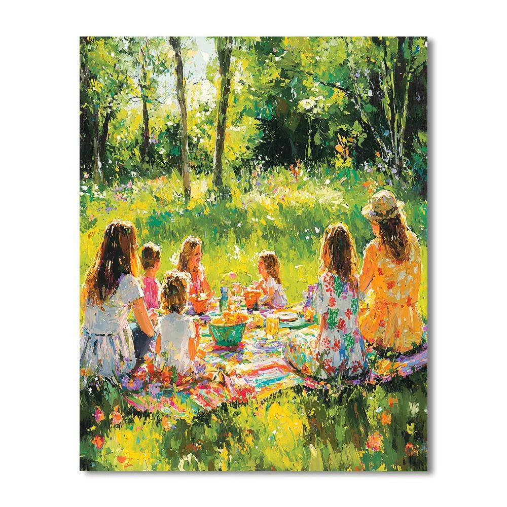 Circle Of Cherished Moments Paint By Numbers Kits