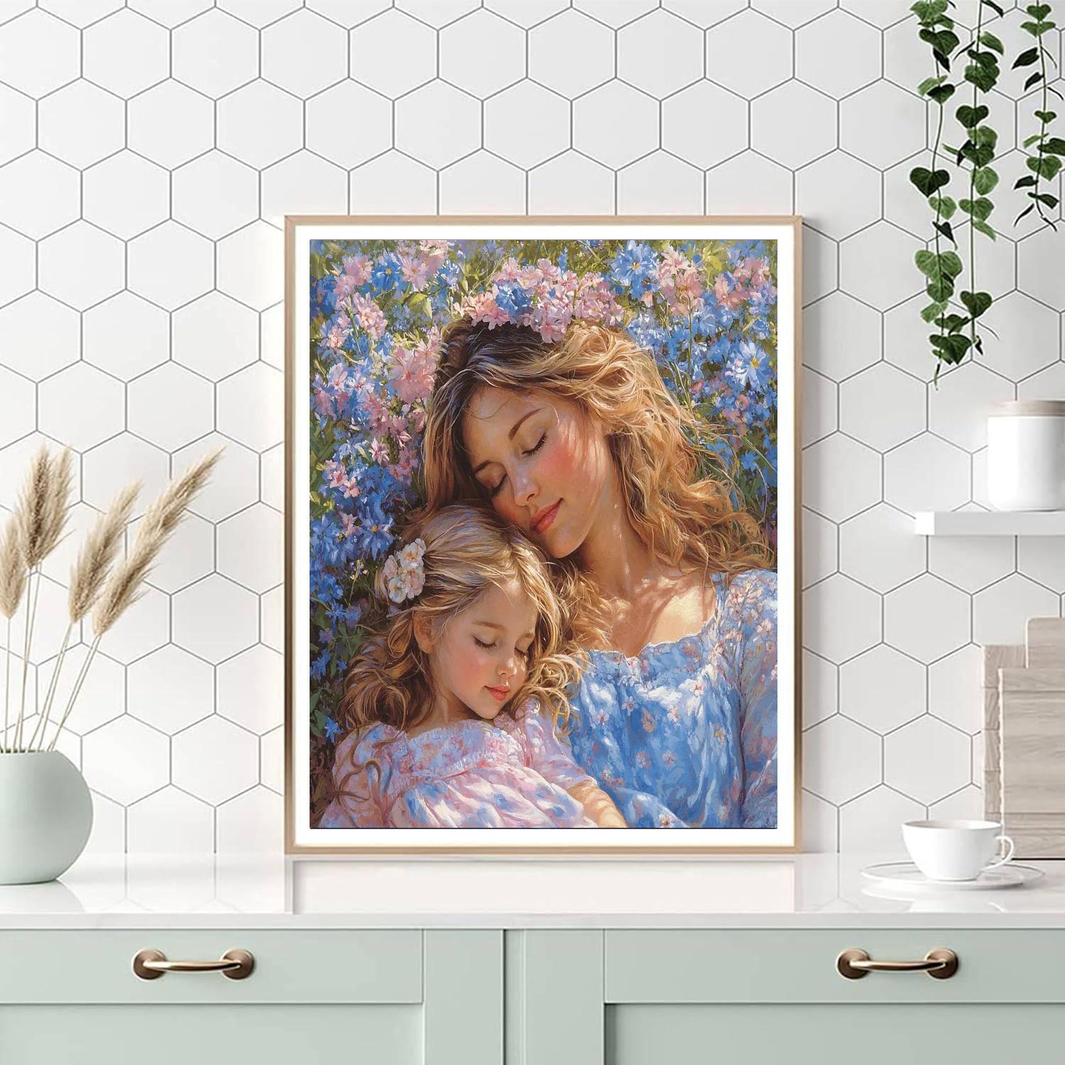 A Mother’s Heartbeat Numbered Painting Kits
