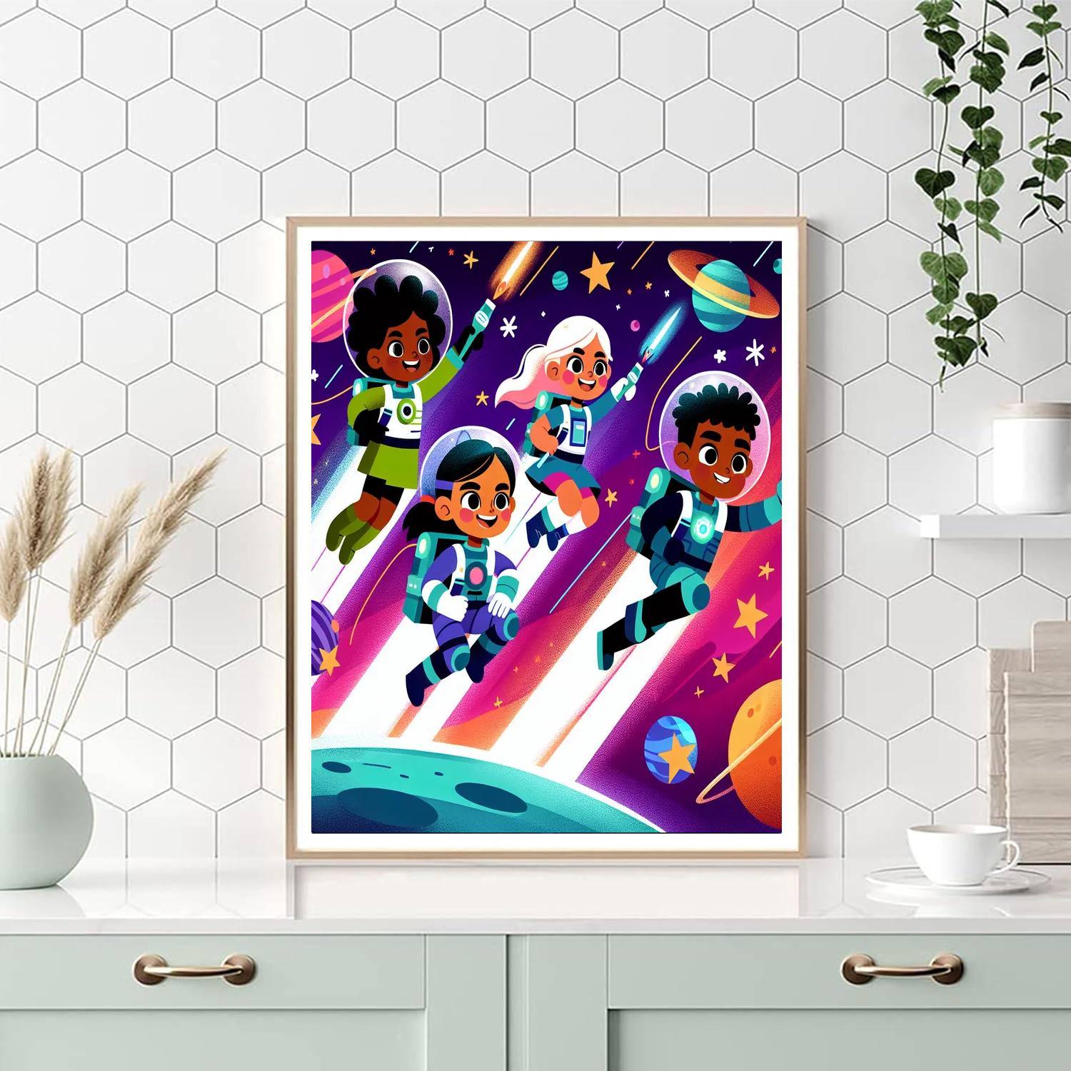 Galaxy Ranger Mission Paint By Color