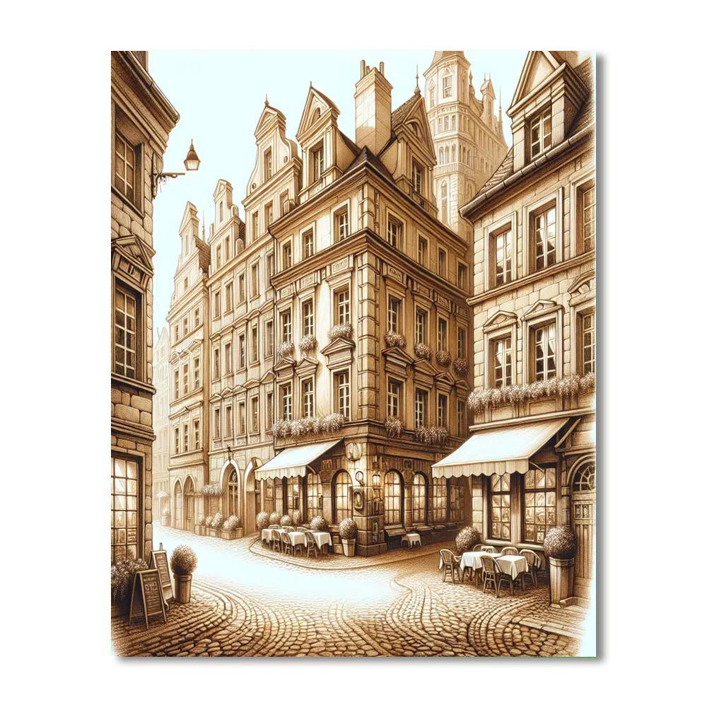 European Stroll Paint By Numbers Kits