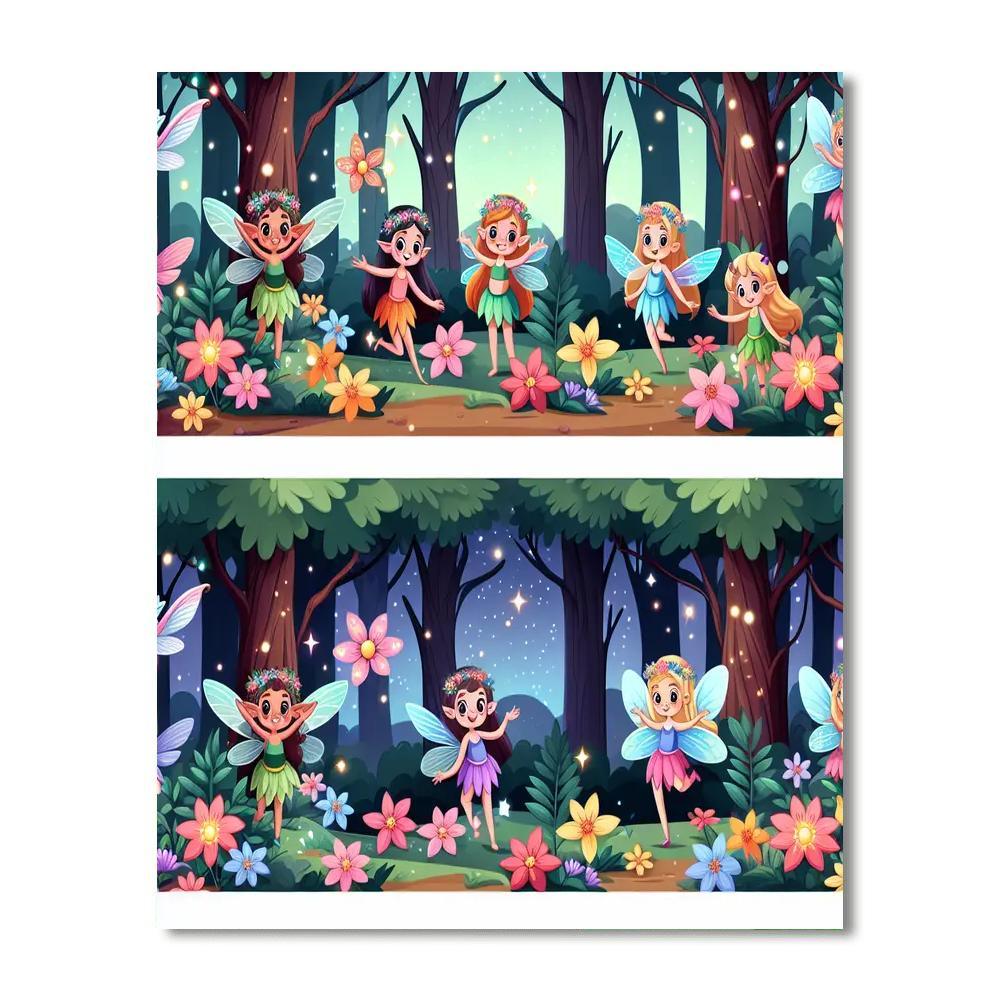 Fanciful Forest Adventure Paint By Color