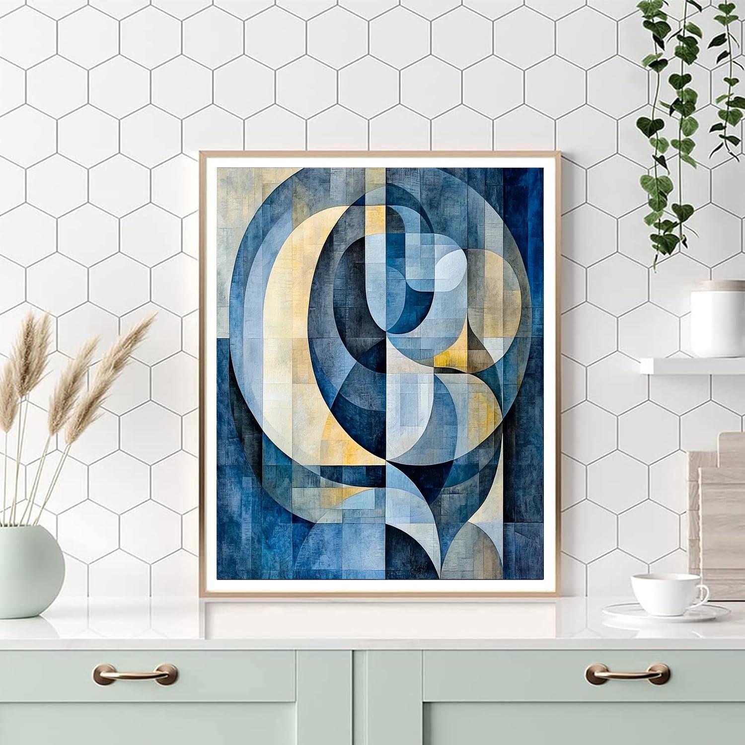 Kazimir Malevich Inspired Transcendental Patterns  DIY Paint By Numbers