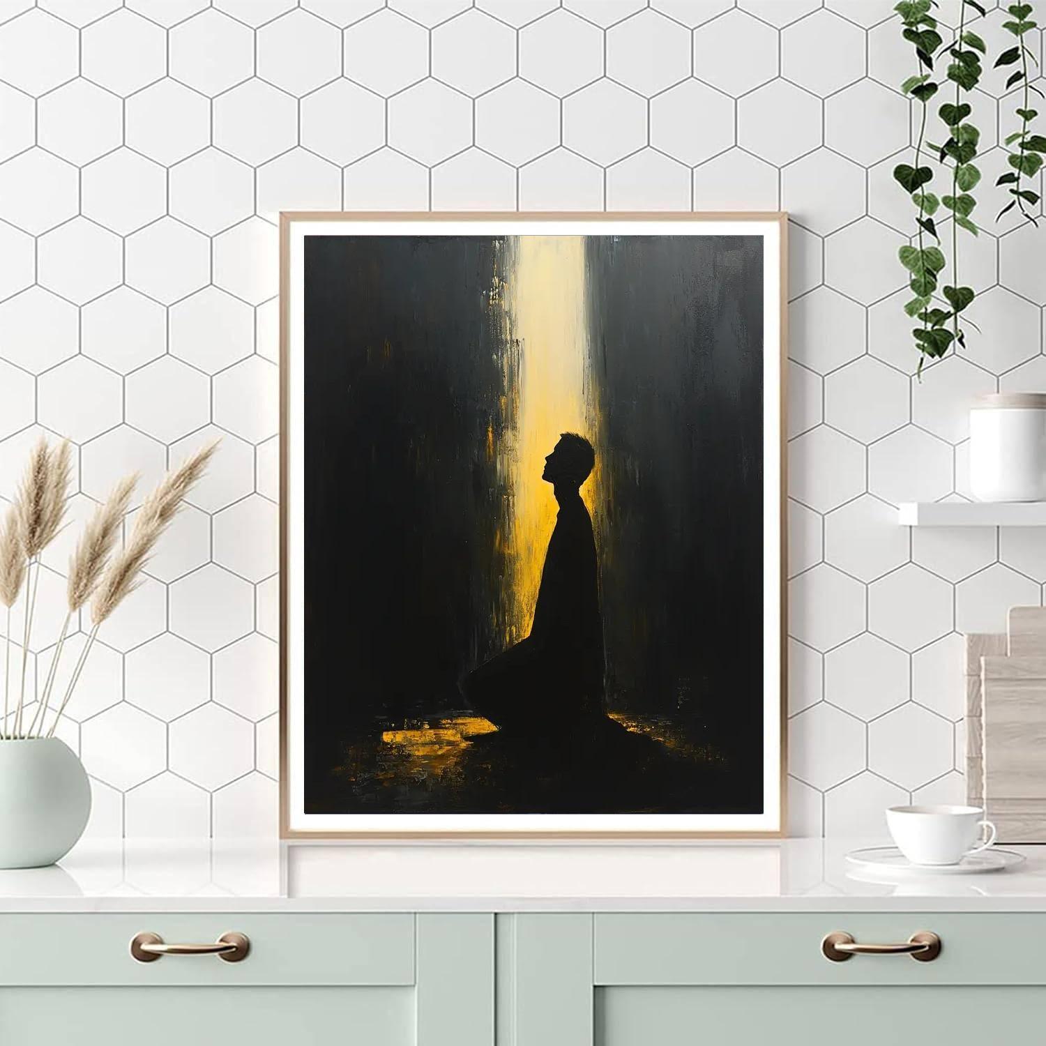 Caravaggio Inspired The Silent Plea  Numbered Painting Kits