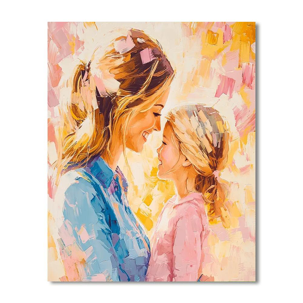 Heartfelt Embrace DIY Paint By Numbers