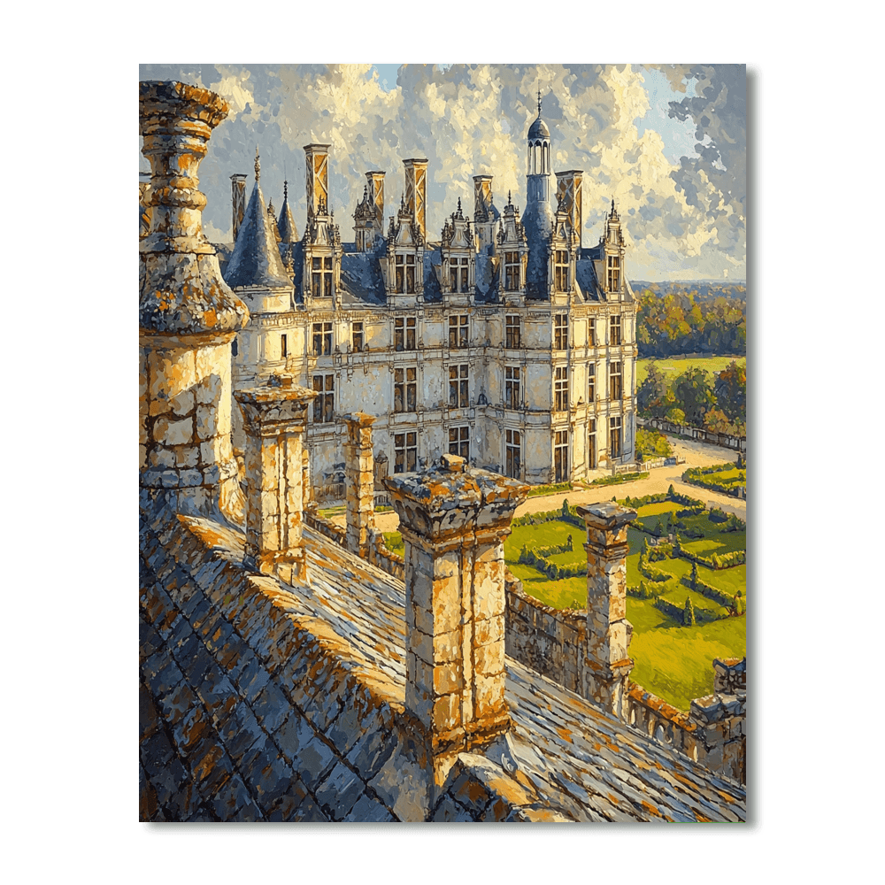 Château De Chambord - France DIY Paint By Numbers