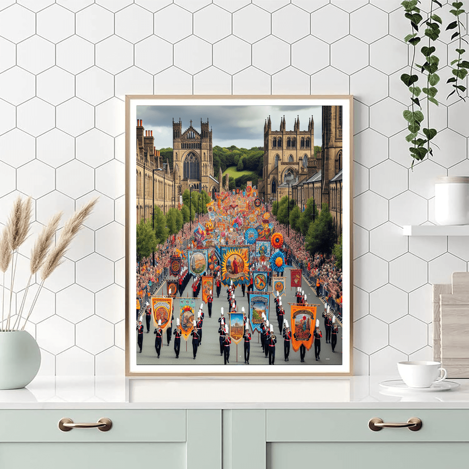 Durham Miners' Gala - Uk Paint By Numbers Kits