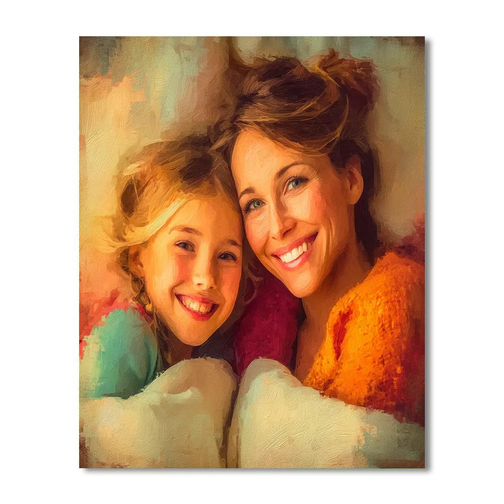 Morning Snuggles Painting By Numbers Kit