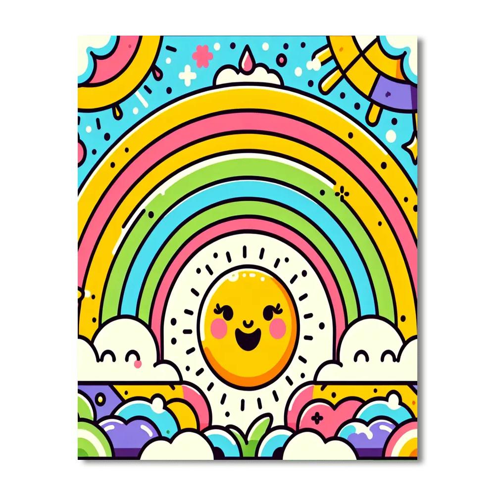 Rainbow Magic Painting Number Kit