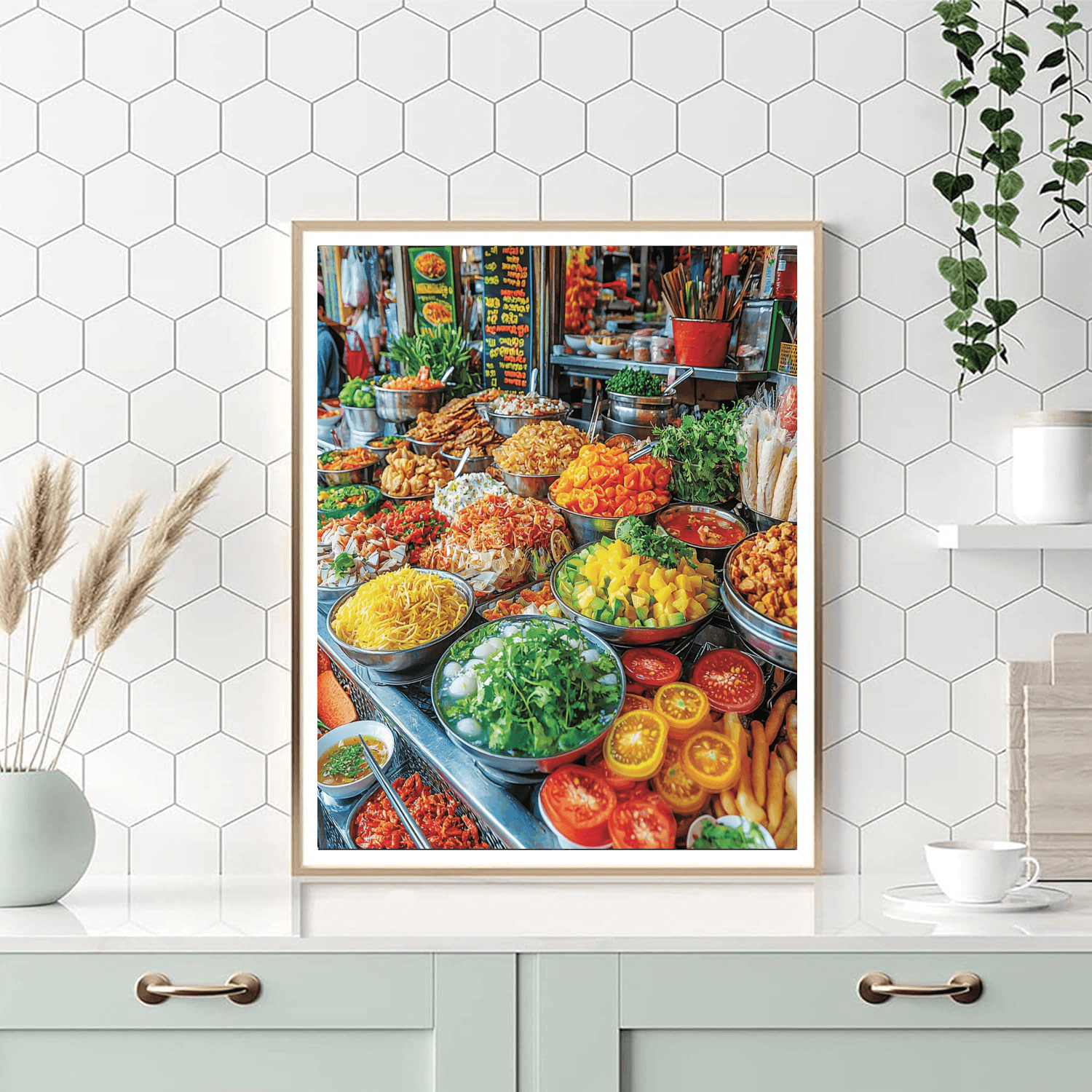 Saigon Street Food Tours Numbered Painting Kits