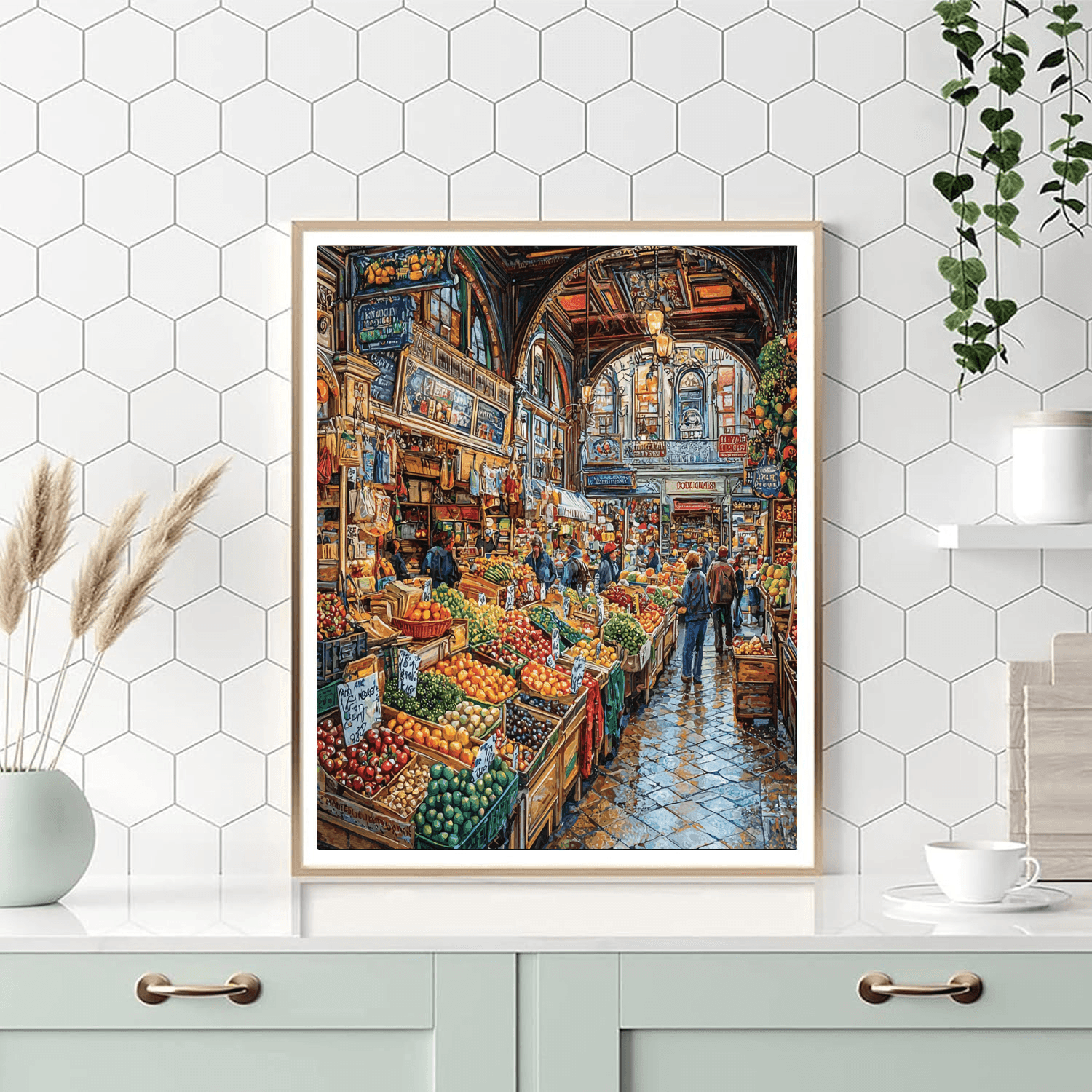 Fremantle Markets - Perth Numbered Painting Kits