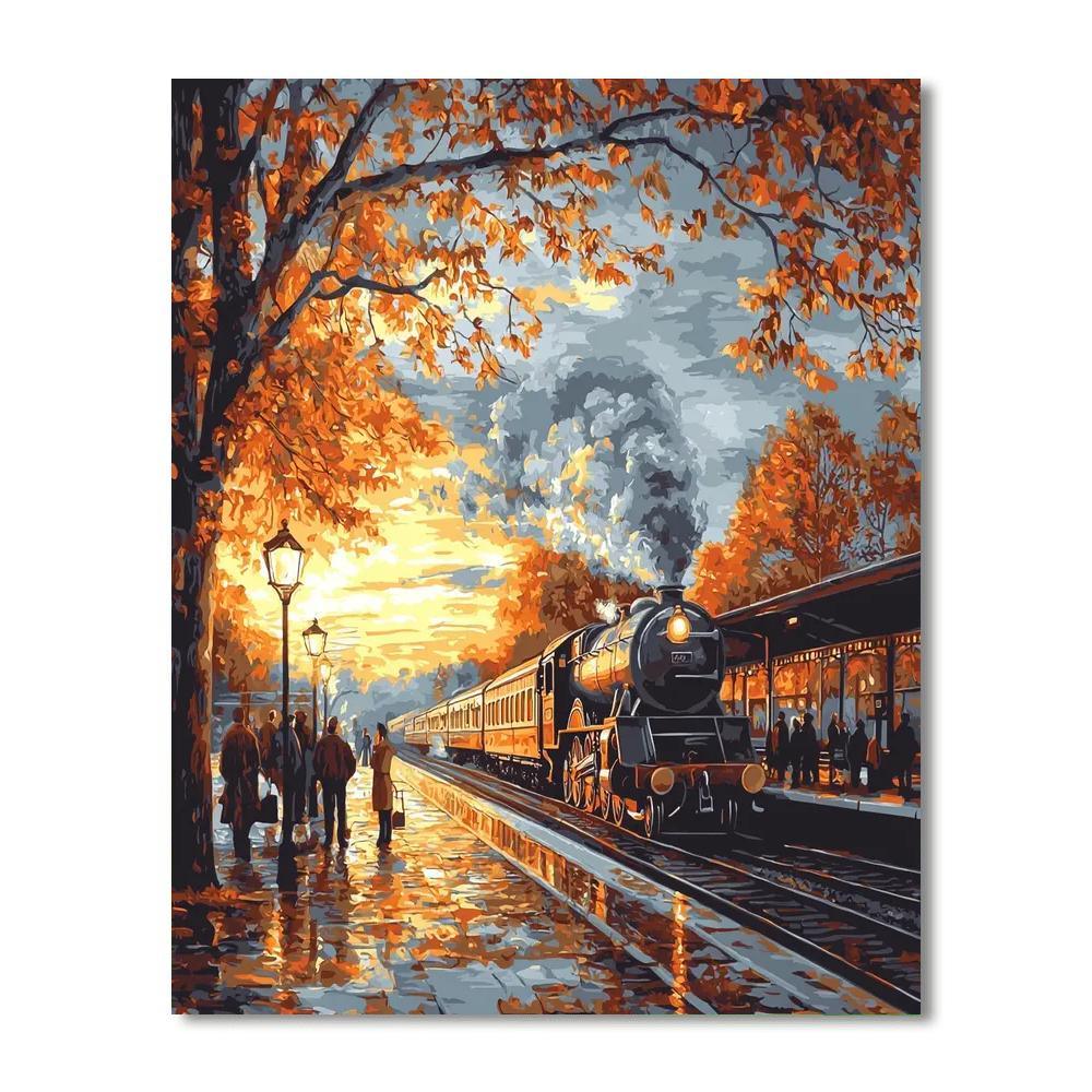 Norman Rockwell Inspired Timeless Journeys  Paint By Color