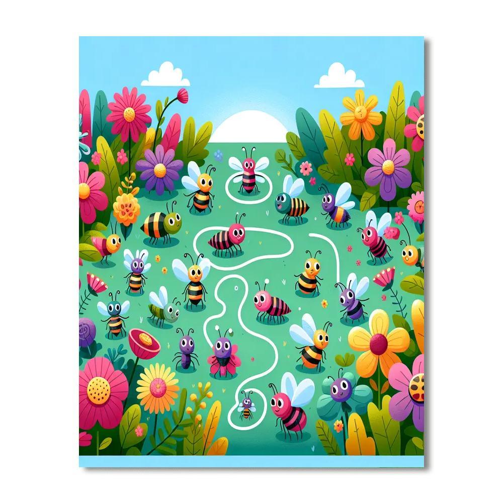 Incredible Insect Investigators Paint By Numbers