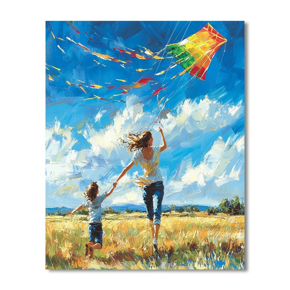 Wings Of Maternal Grace Numbered Painting Kits