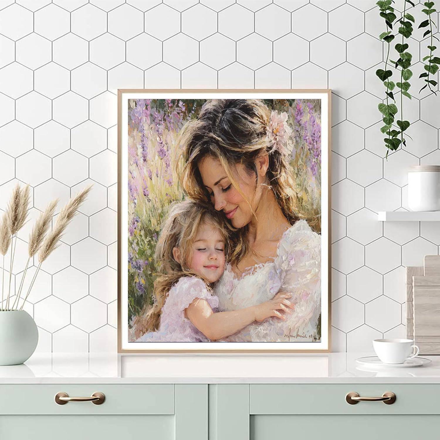 Tender Embrace Numbered Painting Kits