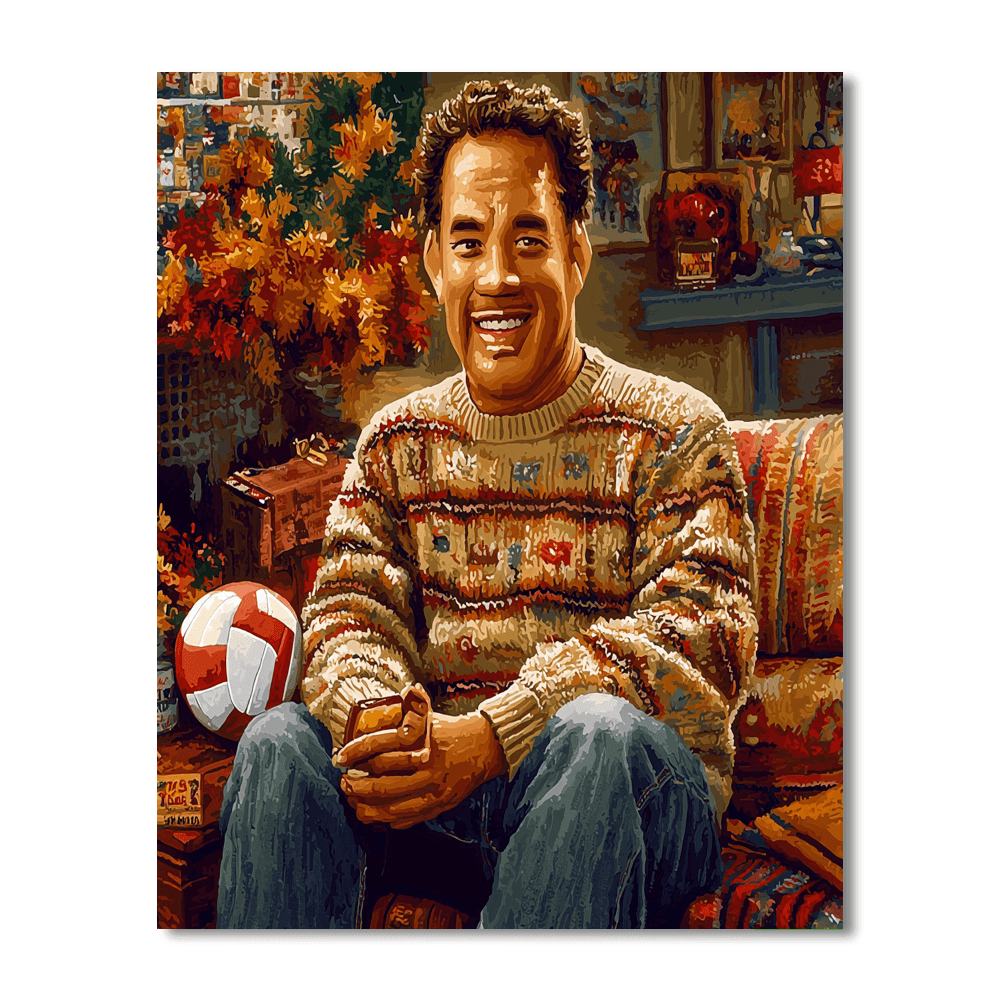 Tom Hanks: A Journey Through Cinematic Kindness Paint By Numbers Kits
