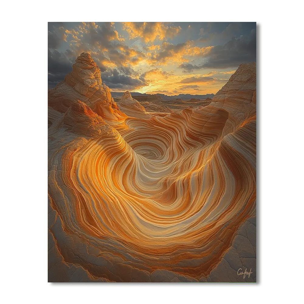 Coyote Buttes North Numbered Painting Kits