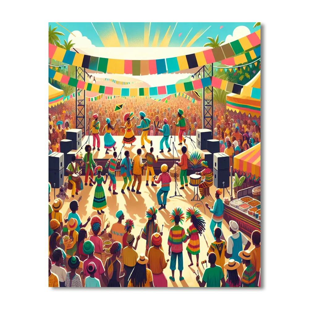 Kingston Festival Paint By Number