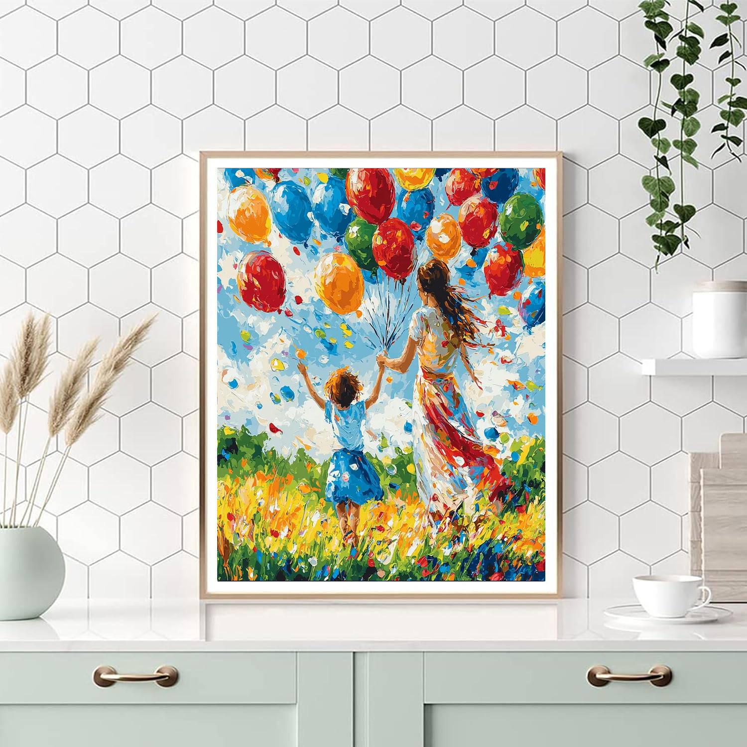 Kaleidoscope Of Love Number Painting