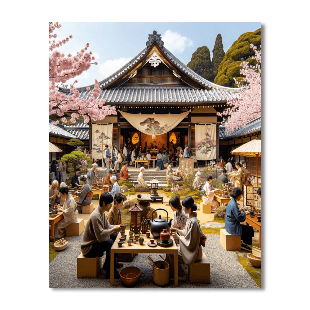 T Festival - Japan Painting By Numbers Kit