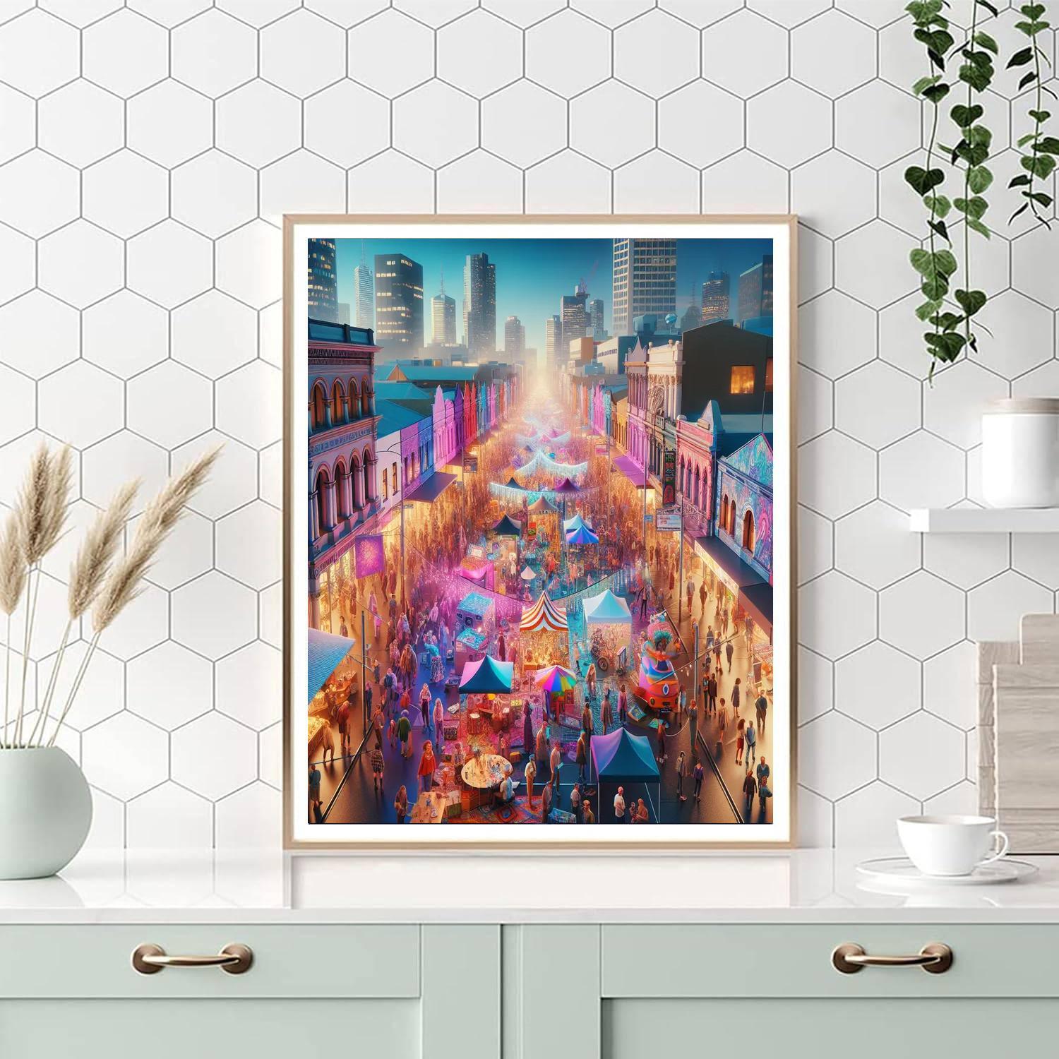 Melbourne Fringe - Australia Numbered Painting Kits