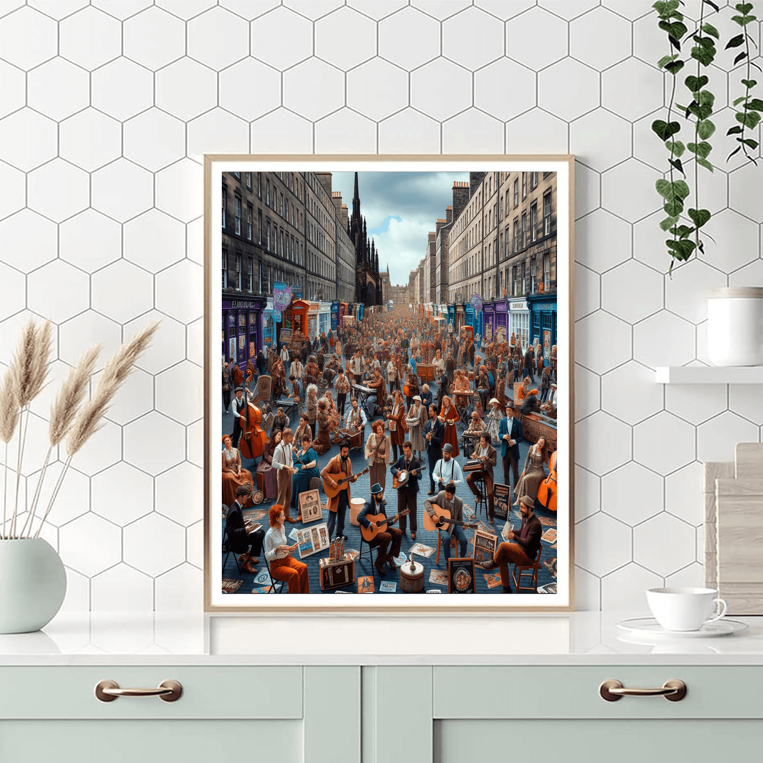 Edinburgh Festival Fringe Painting Number Kit