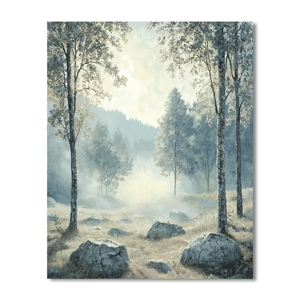 Michelangelo Inspired Ethereal Mist  Paint By Numbers