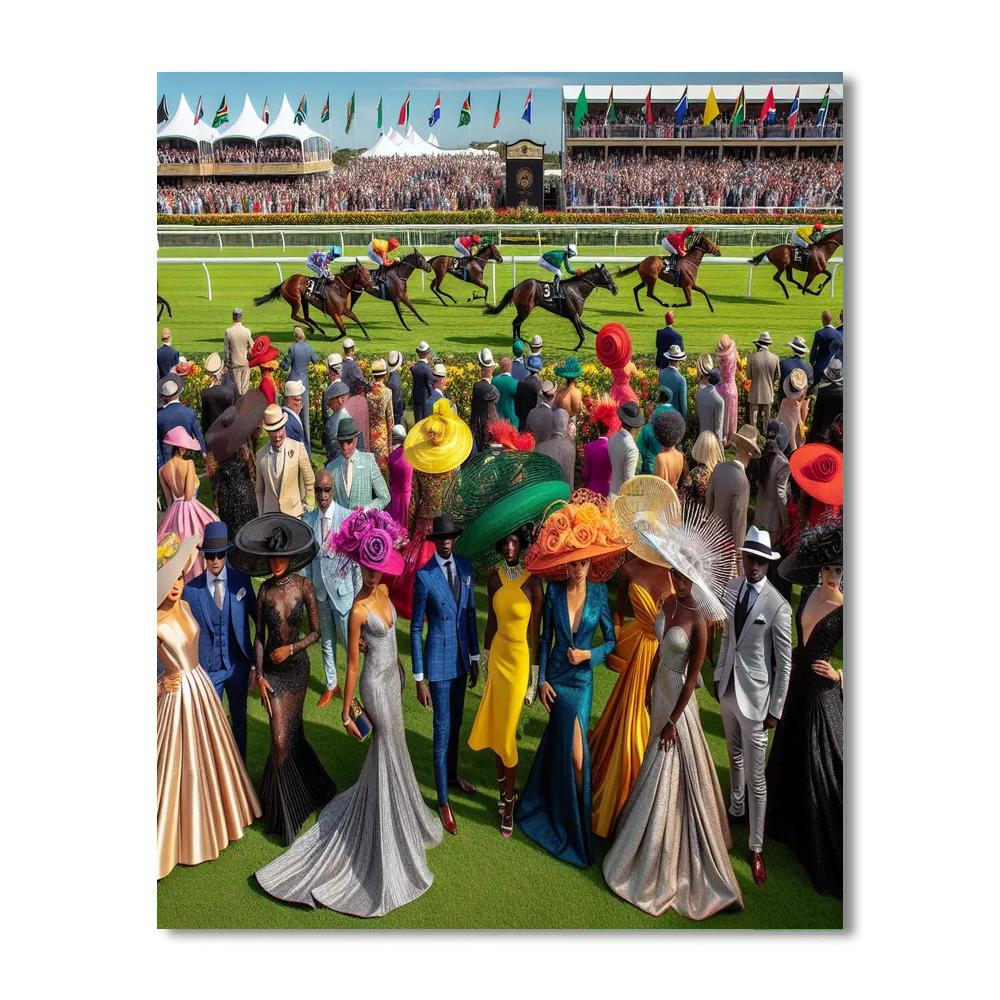 Durban July - Durban Number Painting