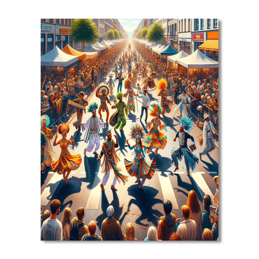 Karnaval Der Kulturen - Germany Paint By Numbers