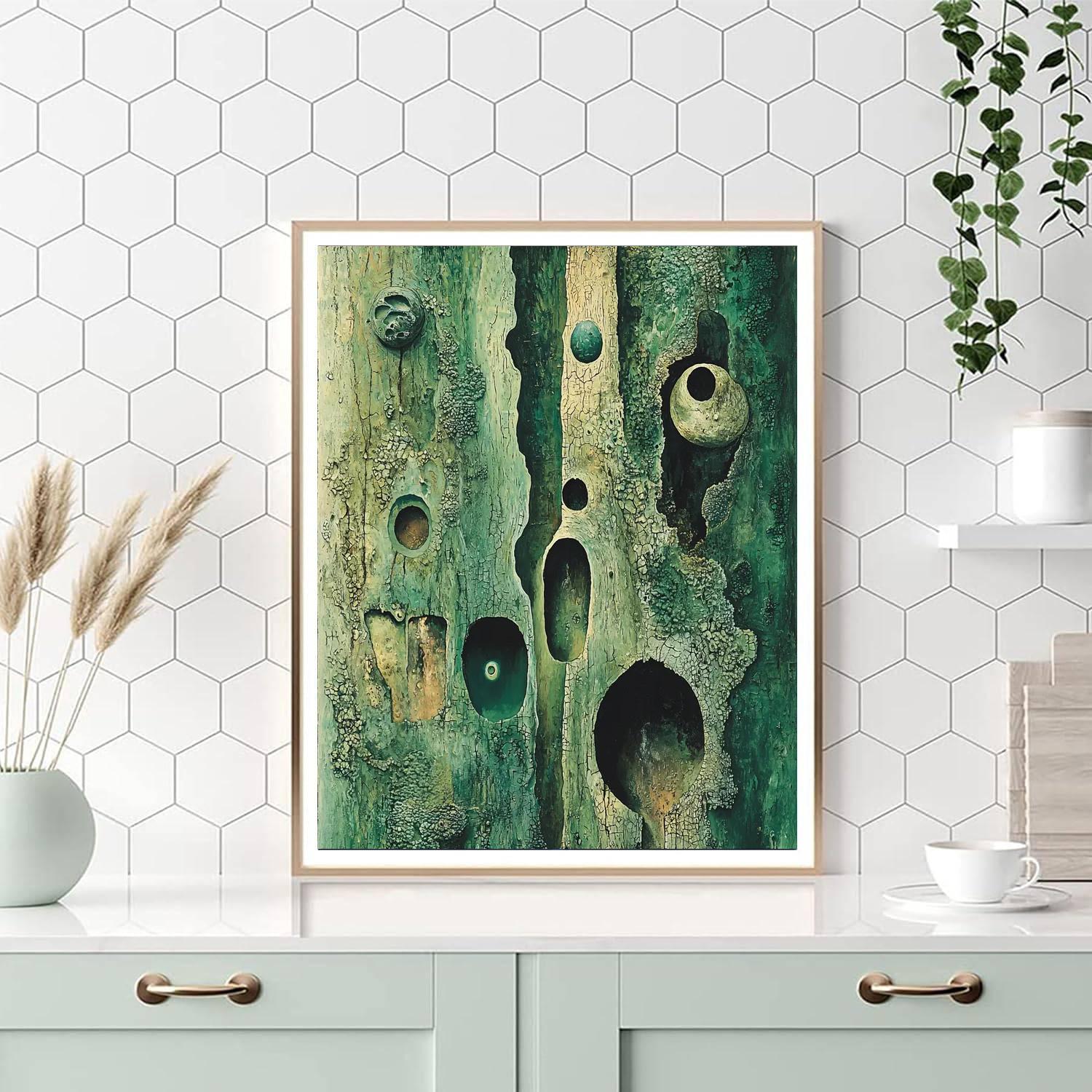 Max Ernst Inspired Enchanted Symbiosis  Paint By Numbers Art