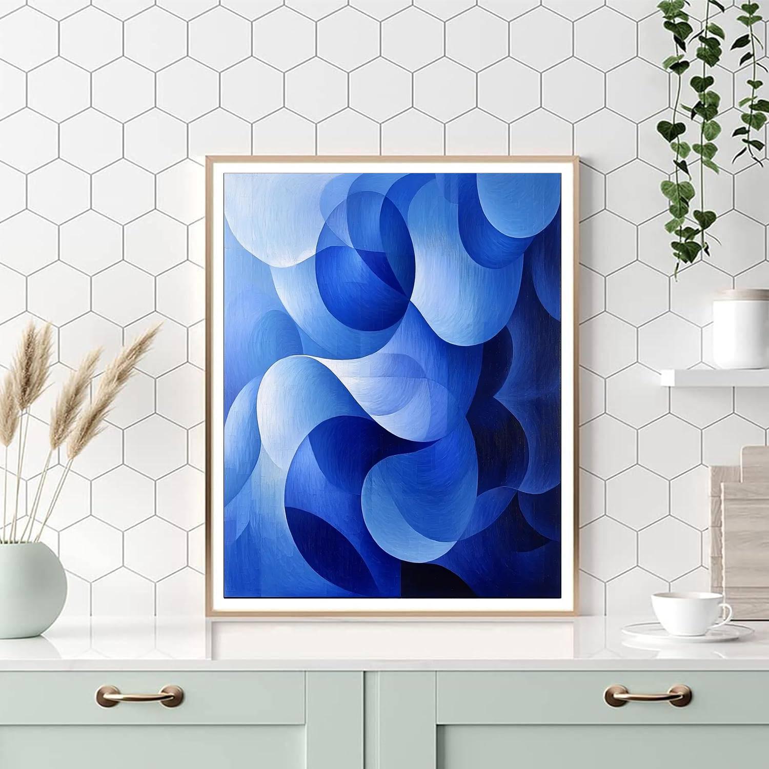 Kazimir Malevich Inspired Temporal Expressions  Numbered Painting Kits