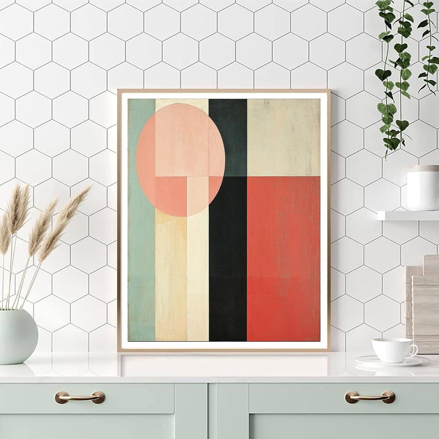 Kazimir Malevich Inspired Simplicity's Echo  Paint By Numbers