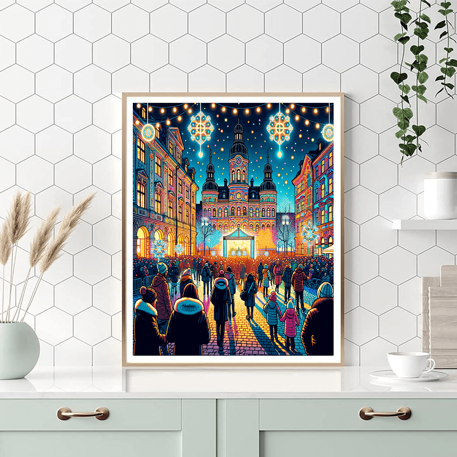 The Norrköping Light Festival Paint By Color