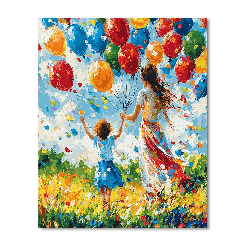 Kaleidoscope Of Love Number Painting