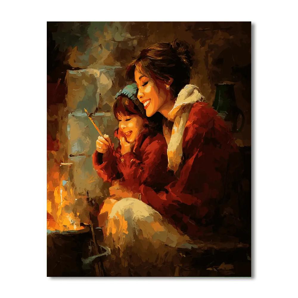 Fireside Fun Paint By Number