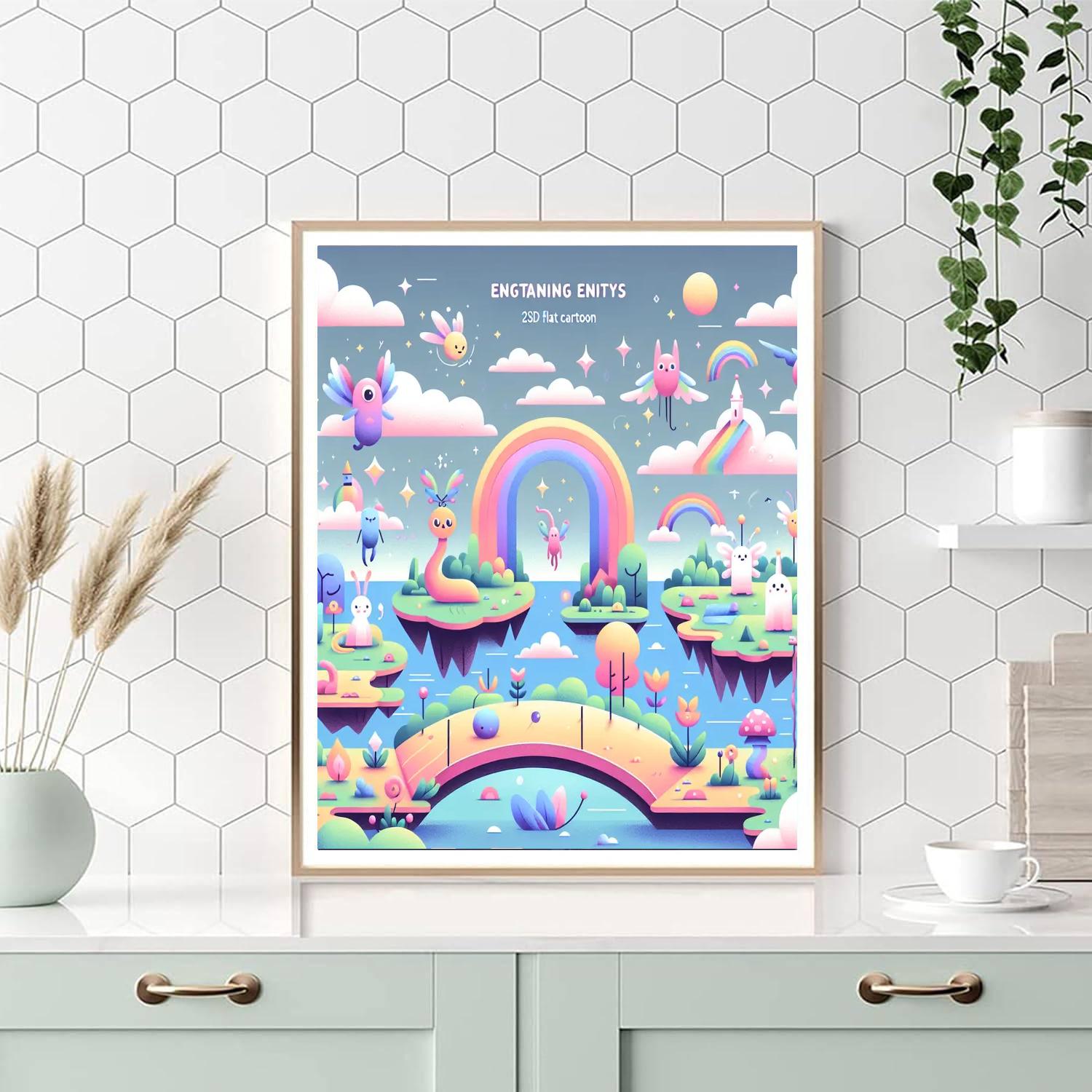 Magical Dreamland Adventure Numbered Painting Kits
