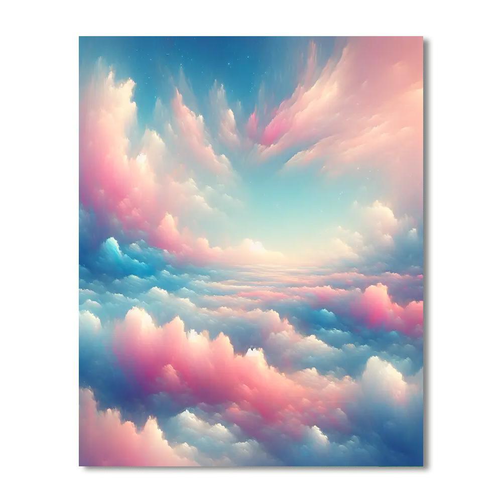 Peaceful Pastel Dreams Paint By Numbers