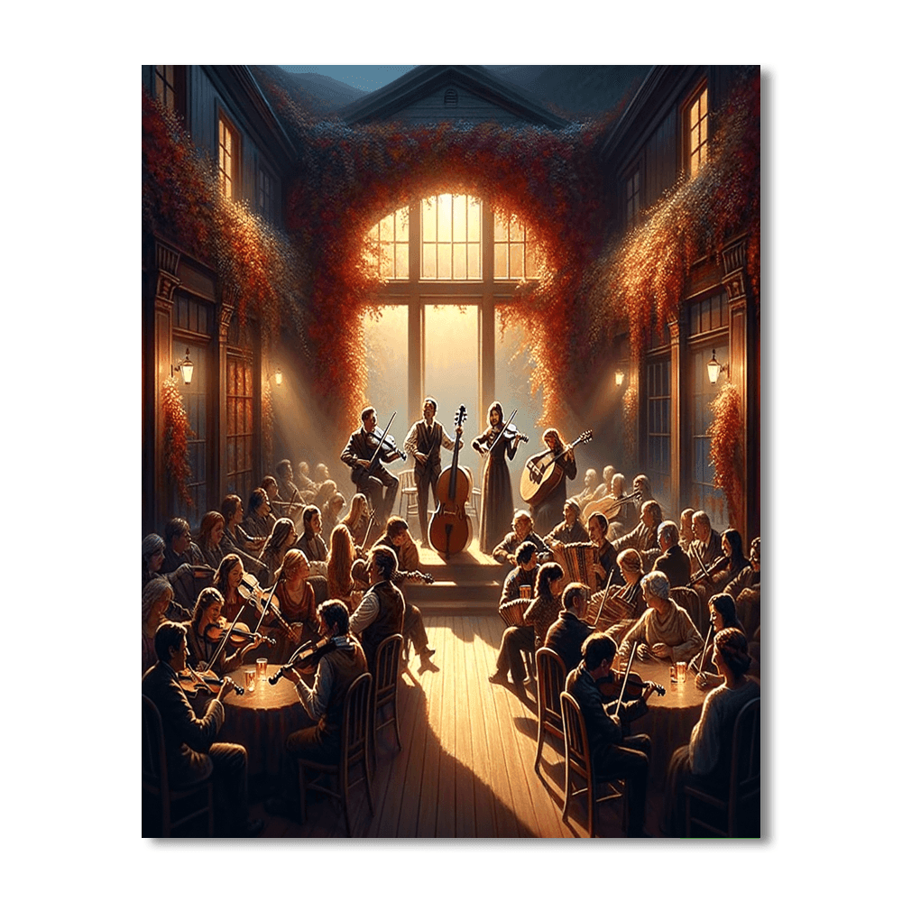 Celtic Colours International Festival - Nova Scotia Painting By Numbers Kit